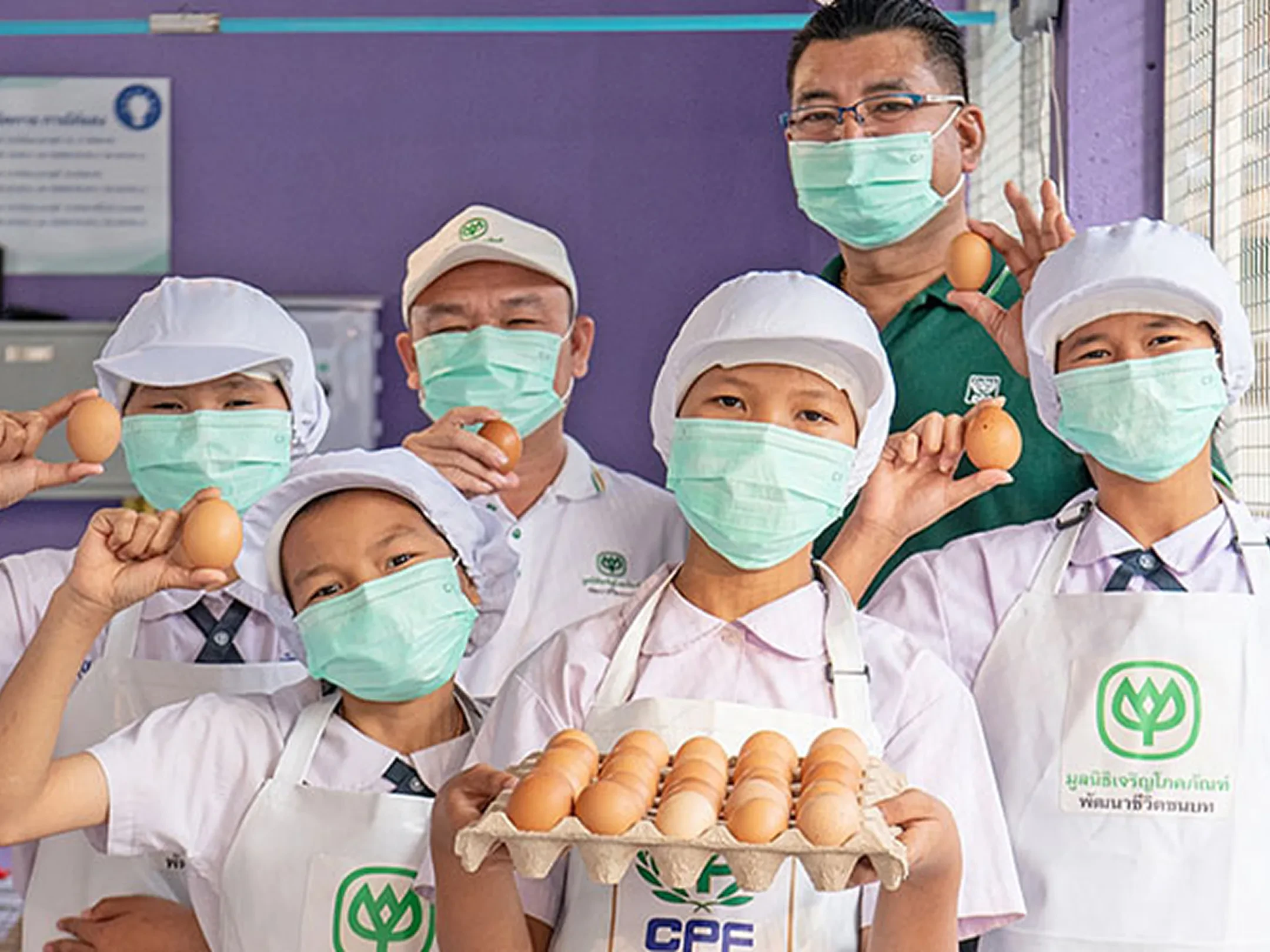 School Egg Farming for Student Lunch Program